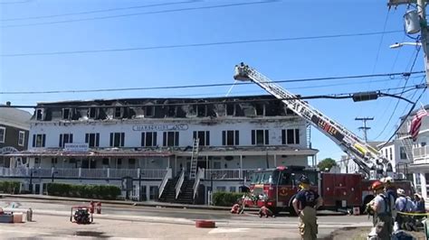 Fire tears through historic Block Island hotel off coast of Rhode Island